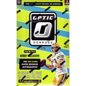 2016 Panini Donruss Optic Football Hobby Box (Ships Sealed Only)