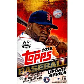 2016 Topps Update Series Baseball Hobby 12 Box Case