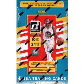2017 18 Panini Donruss Basketball Hobby Box 24 Packs (Ships Sealed Only)