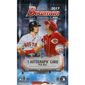 2017 Bowman Baseball Hobby Box (Ships Sealed Only)