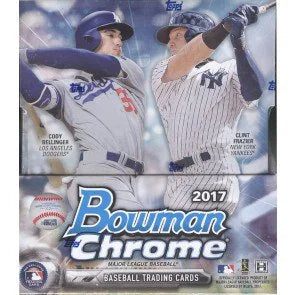 2017 Bowman Chrome Baseball Hobby Box (Ships Sealed Only)