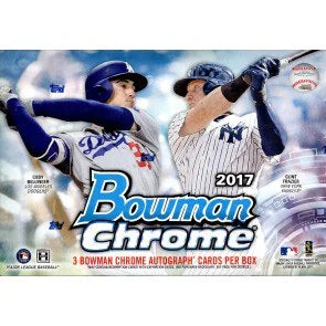 2017 Bowman Chrome Baseball Hta Choice Box (Ships Sealed Only)