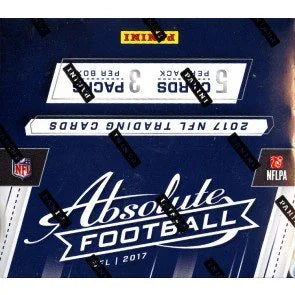 2017 Panini Absolute Football Hobby Box (Ships Sealed Only)