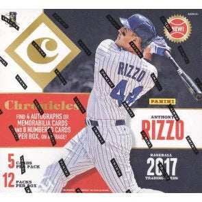 2017 Panini Chronicles Baseball Hobby Box (Ships Sealed Only)