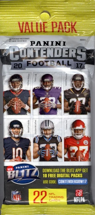 2017 Panini Contenders Football Fat Pack Box
