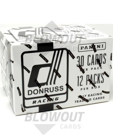 DRAFT - 2017 Panini Donruss Racing Fat Pack Box | 12 Packs