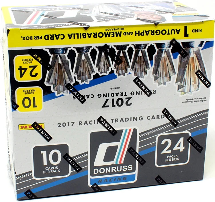 2017 Panini Donruss Racing Retail 20 Box Case