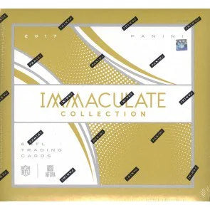 2017 Panini Immaculate Football Hobby 6 Box Case Sealed (Ships Sealed Only)