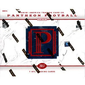 2017 Panini Pantheon Football 5 Box Case Hall of Famers Rookies (Ships Sealed Only)