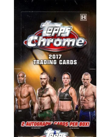 DRAFT - 2017 Topps UFC Chrome Hobby Box | 24 Packs, 2 Autos