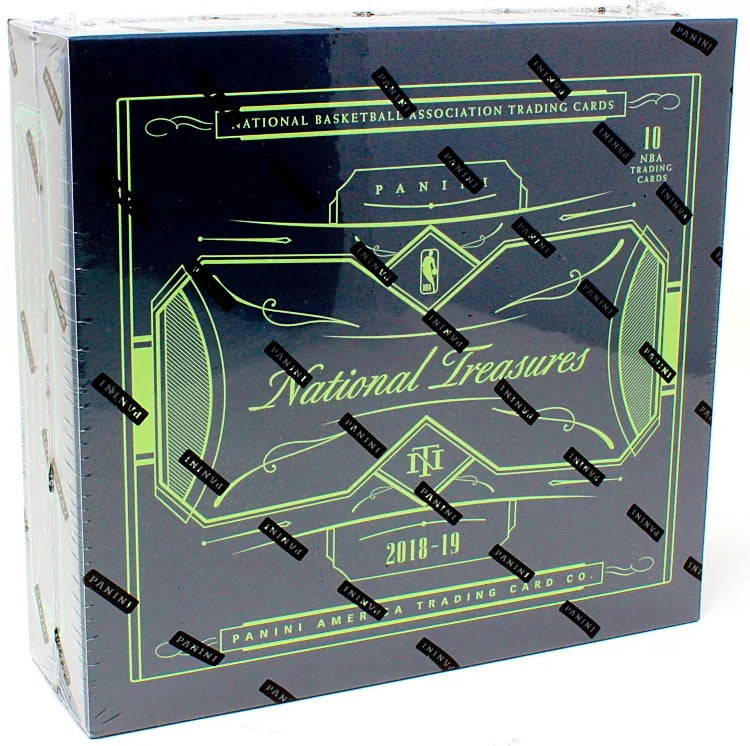 2018-19 Panini National Treasures Basketball Hobby 4 Box Case