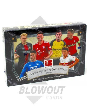 DRAFT - 2018-19 Topps Bundesliga Museum Collection Soccer | 12-Box Case