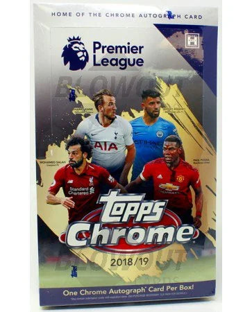 DRAFT - 2018-19 Topps Chrome Premier League Soccer 12-Box Case | Hobby