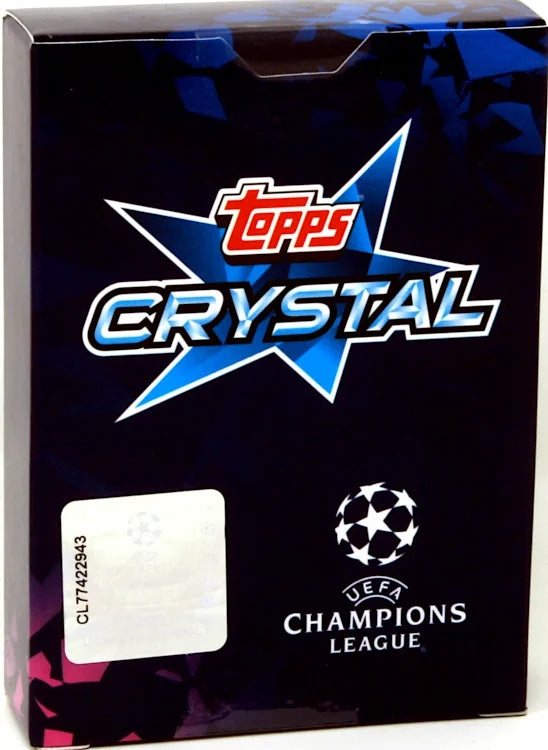 2018-19 Topps Crystal UEFA Champions League Soccer Set - 10 Box Lot