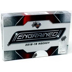 2018 19 Upper Deck Engrained Hockey Hobby Box (Ships Sealed Only)