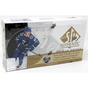 2018 19 Upper Deck SP Authentic Hockey Hobby Case (Ships Sealed Only)