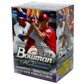 2018 Bowman Platinum Baseball Blaster Box (Ships Sealed Only)