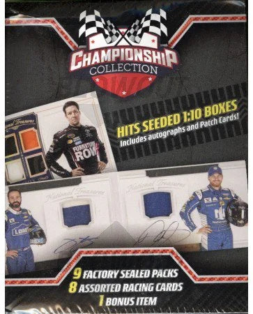 DRAFT - 2018 Championship Collection Racing Card Box | Factory Sealed