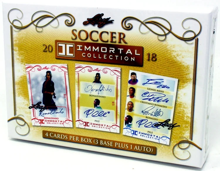 2018 Leaf Immortal Collection Soccer Box