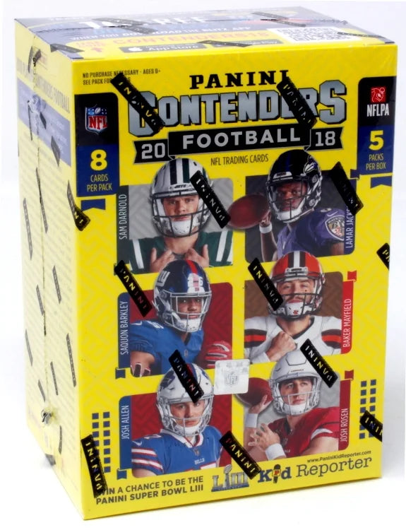 2018 Panini Contenders Football 40ct Blaster 20 Box Case