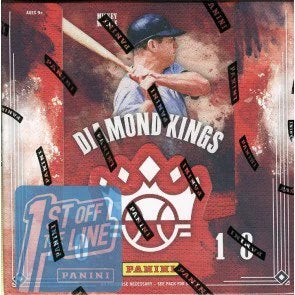 2018 Panini Donruss Diamond Kings Baseball 1st Off the Line Hobby Box (Ships Sealed Only)