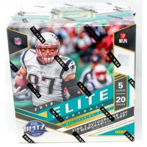 2018 Panini Donruss Elite Football Hobby Box (Ships Sealed Only)