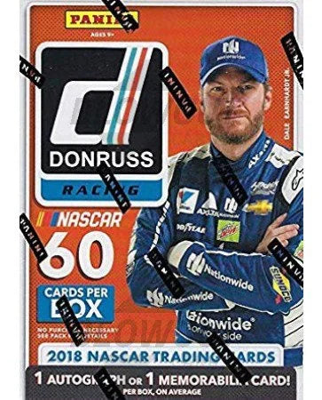 DRAFT - 2018 Panini Donruss Racing Blaster Case | 20 Boxes