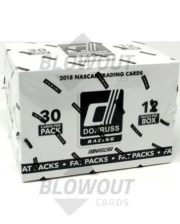 DRAFT - 2018 Panini Donruss Racing Fat Pack Case | 20 Boxes, 240 Packs