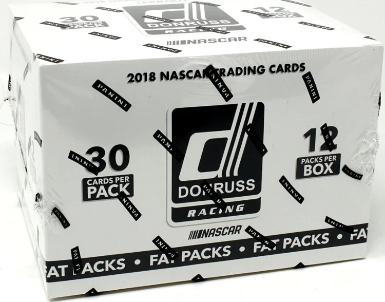 2018 Panini Donruss Racing Fat Pack 20 Box Case