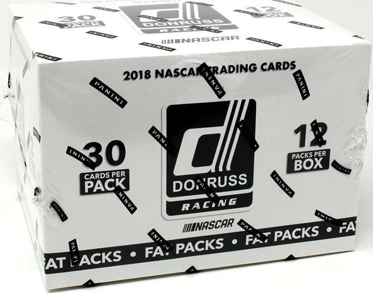 2018 Panini Donruss Racing Fat Pack Box