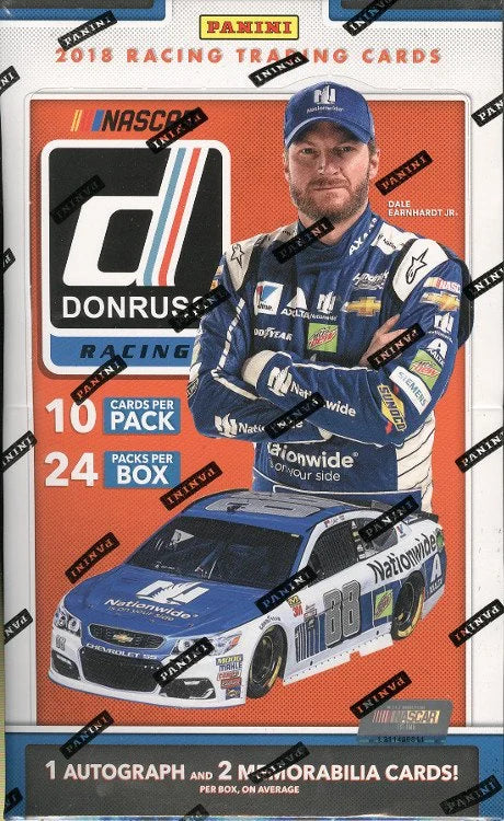 2018 Panini Donruss Racing Hobby 20 Box Case