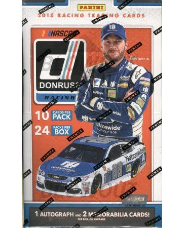 DRAFT - 2018 Panini Donruss Racing Hobby Box | 24 Packs