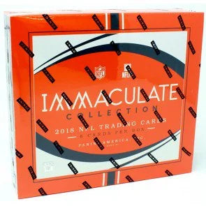 2018 Panini Immaculate Football Hobby Case 6 Boxes (Ships Sealed Only)