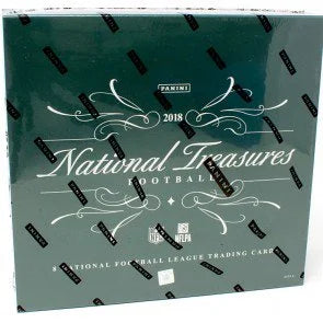 2018 Panini National Treasures Football Hobby Case (Ships Sealed Only)
