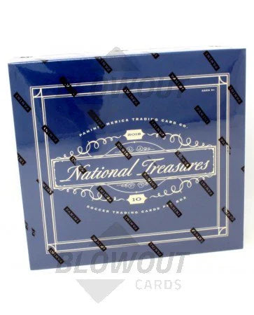 DRAFT - 2018 Panini National Treasures Soccer Hobby Case | 4 Boxes