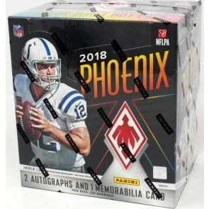 2018 Panini Phoenix Football Hobby Box 2 Autos Per Box (Ships Sealed Only)