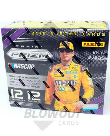 DRAFT - 2018 Panini Prizm Racing Hobby Case | 12 Boxes
