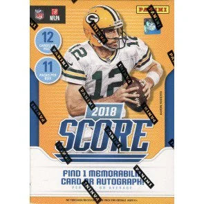 2018 Panini Score Football Blaster Box 11 Packs (Ships Sealed Only)