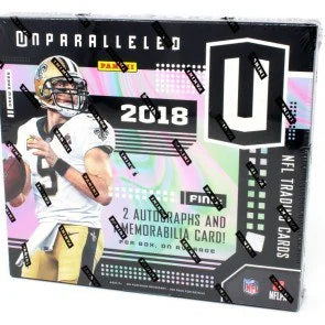 2018 Panini Unparalleled Football Hobby 16 Box Case Sealed (Ships Sealed Only)