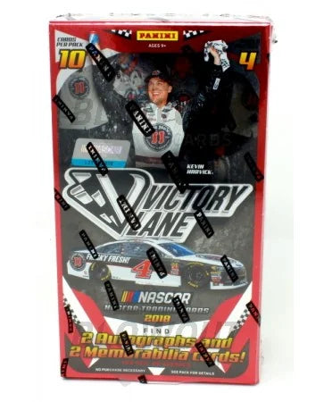 DRAFT - 2018 Panini Victory Lane Racing Hobby 16-Box Case