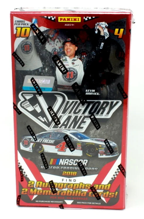 2018 Panini Victory Lane Racing Hobby 8 Box Case