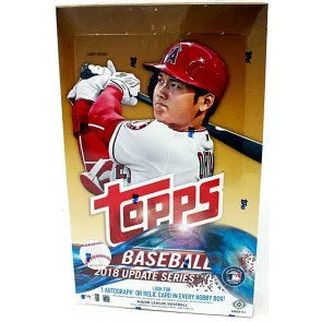 2018 Topps Update Series Baseball Hobby 12 Box Case (Ships Sealed Only)
