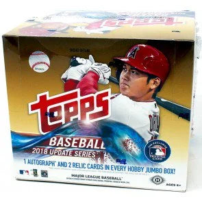 2018 Topps Update Series Baseball Jumbo Box (Ships Sealed Only)