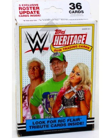 DRAFT - 2018 Topps WWE Heritage Hanger Pack | 12-Box Lot
