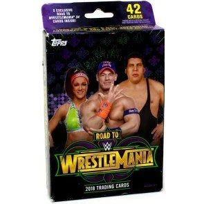 DRAFT - 2018 Topps WWE Road to WrestleMania Hanger Pack Box