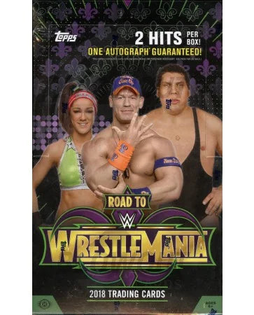 DRAFT - 2018 Topps WWE Road to WrestleMania Hobby Box | 24 Packs