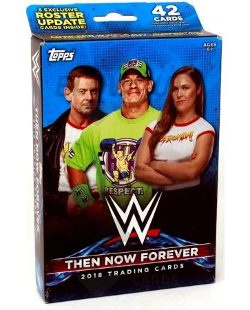 DRAFT - 2018 Topps WWE Then Now Forever Hanger Pack | 12-Box Lot