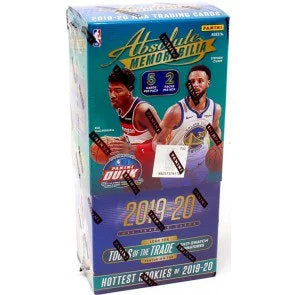 2019 20 Panini Absolute Memorabilia Basketball Hobby Box (Ships Sealed Only)
