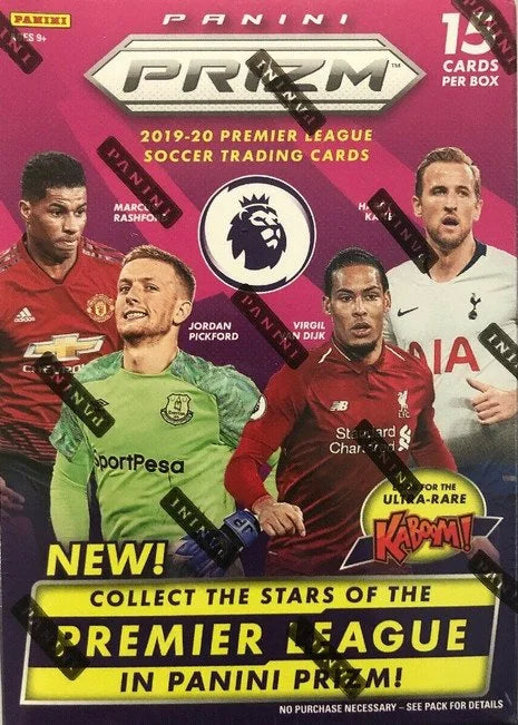 2019-20 Panini Prizm English Premier League Soccer Blaster 20 Box Case