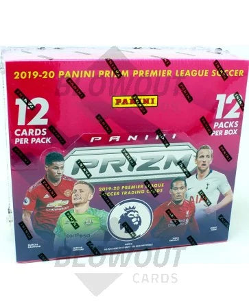 DRAFT - 2019-20 Panini Prizm Premier League Soccer Hobby Case | 12 Boxes